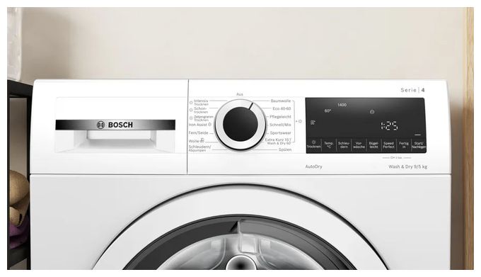9 kg 5 kg Waschtrockner 1400 U/min Serie 4 WNA13441 