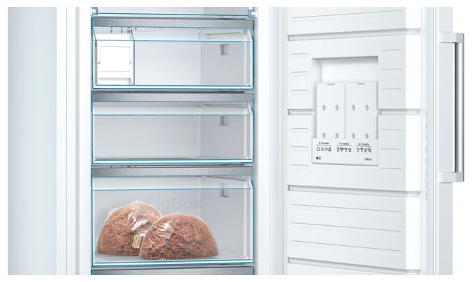 328 l Gefrierschrank 170 kWh Jahr NoFrost  Serie 6 GSN54AWCV (Weiß) 