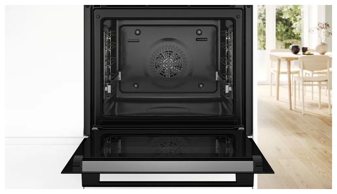 Einbaubackofen groß AutoClean (Schwarz) Serie 6 HBG4795B7 