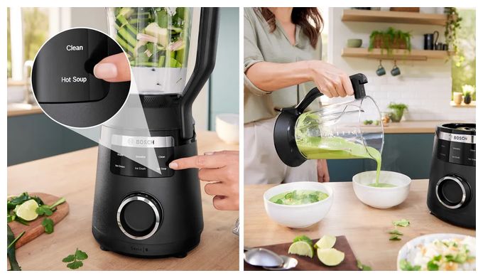 2 l Standmixer 1800 W  Serie 6 MMBD665B1 VitaPower (Schwarz) 