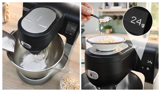 1600 W Küchenmaschine 5,5 l  Serie 6 MUMS6ZS17 (Schwarz, Edelstahl) 