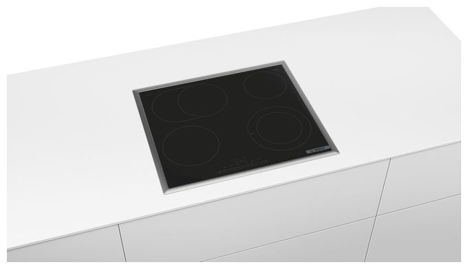 60 cm Glaskeramik Kochfeld/Herdplatte 4 Zone(n) Serie 6 PKN645FP2E autarkes 
