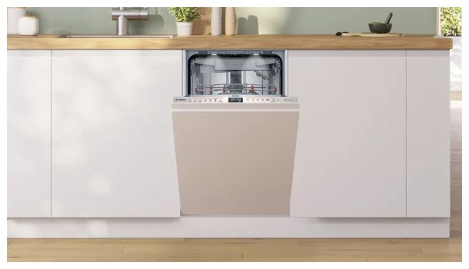 45 cm Geschirrspüler vollintegriert (ohne Front) Leise 10 Maßgedecke aquaStop Funktion Serie 6 SPV6EMX09E 