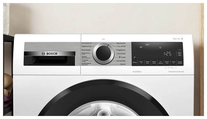 10 kg Frontlader Waschmaschine 1600 U/min aquaStop Funktion AutoClean Serie 6 WGG256Z40 