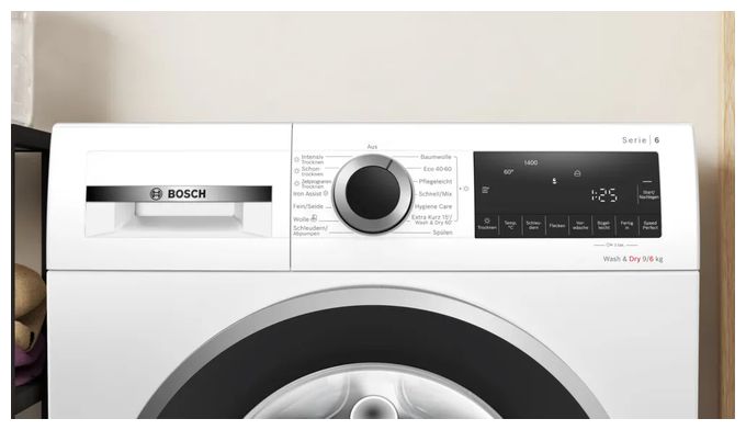 9 kg 6 kg Waschtrockner 1400 U/min Serie 6 WNG24442 