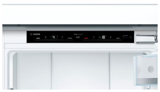 156 l / 67 l 177,5 cm Einbau Kühl-/Gefrierkombination 252 kWh NoFrost Serie 8 KIF86PFE0 