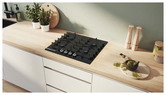60 cm Gaskochfeld Kochfeld/Herdplatte 4 Zone(n) Serie 8 PRP6A6H40 autarkes 
