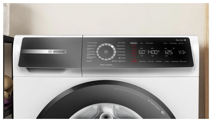 9 kg Frontlader Waschmaschine 1400 U/min aquaStop Funktion Serie 8 WGB244040 