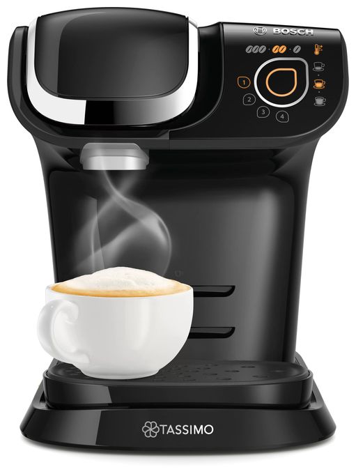 Kaffeekapsel Maschine  TAS6502 Tassimo My Way 2 (Schwarz, Chrom) 