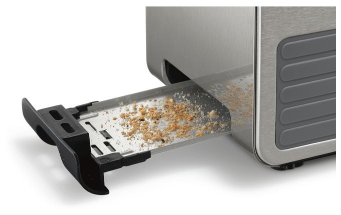 Toaster 1050 W 2 Scheibe(n)  TAT7S25 CompactClass (Schwarz, Grau) 