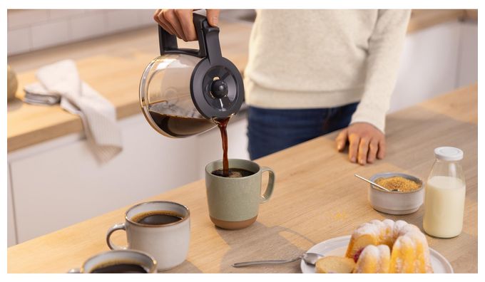 15 Tassen Filterkaffeemaschine 1,2 l  TKA3M131 MyMoment (Weiß) 