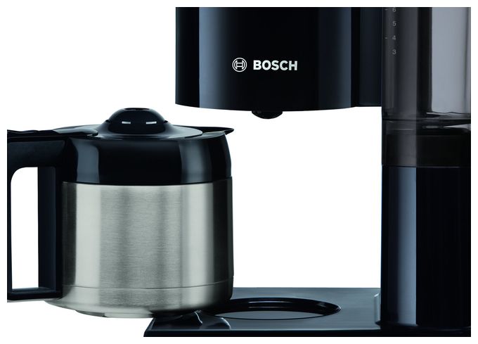 8 Tassen Thermo Filterkaffeemaschine 1,1 l  TKA8A053 Styline (Schwarz) 