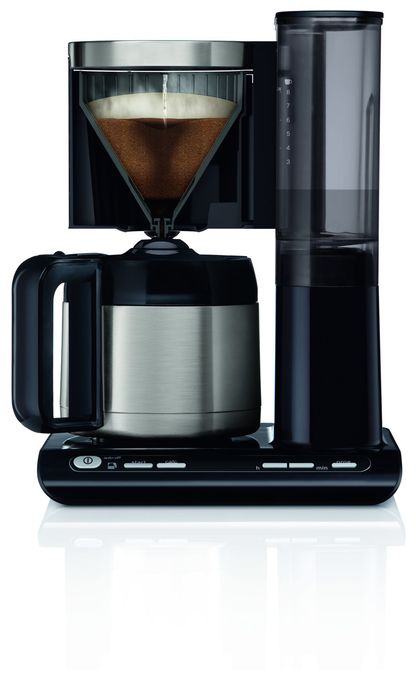 8 Tassen Thermo Filterkaffeemaschine 1,1 l  TKA8A683 Styline (Schwarz, Edelstahl) 