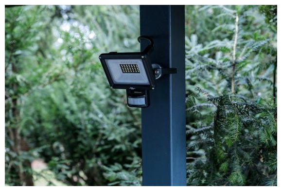 LED Strahler JARO 3060 P (LED Fluter zur Wandmontage für außen IP65, 20W, 2300lm, 6500K, mit Bewegungsmelder) 