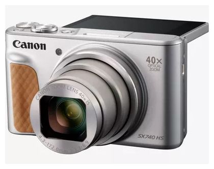 21 MP  Kompaktkamera 40x Opt. Zoom  PowerShot SX740HS Lite Edition (Silber) 