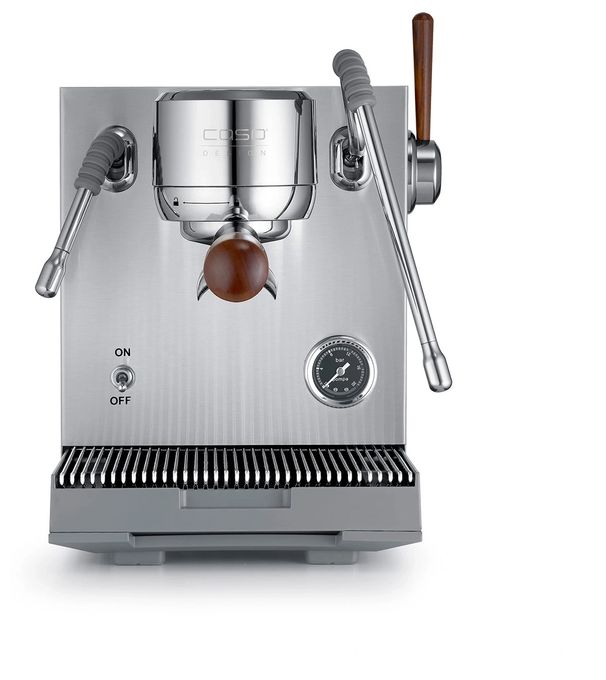 Siebträger Kaffeemaschine 19 bar 3000 W  1825 Espresso Gourmet Advanced (Silber) 