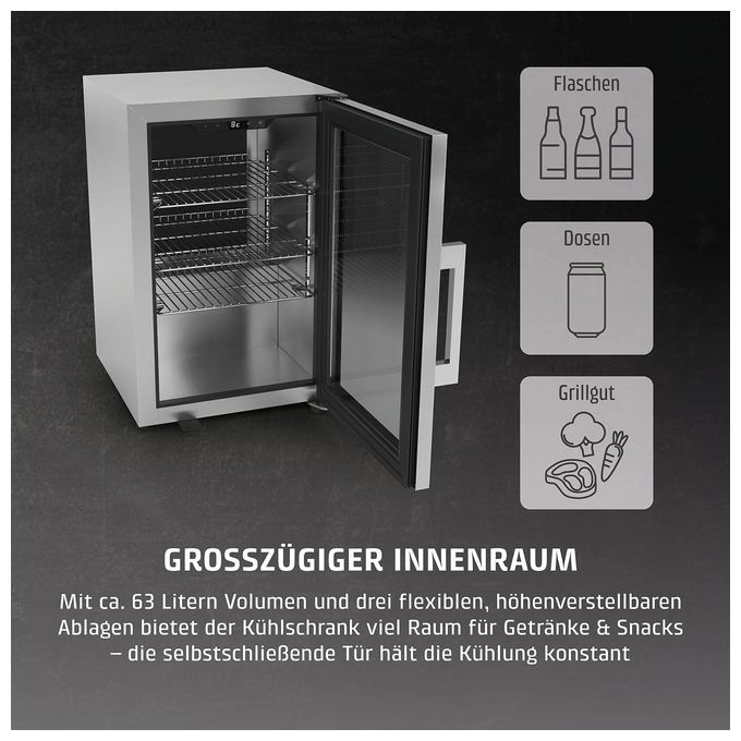 Weinkühler Freistehend BBQ Deluxe-R Smart 