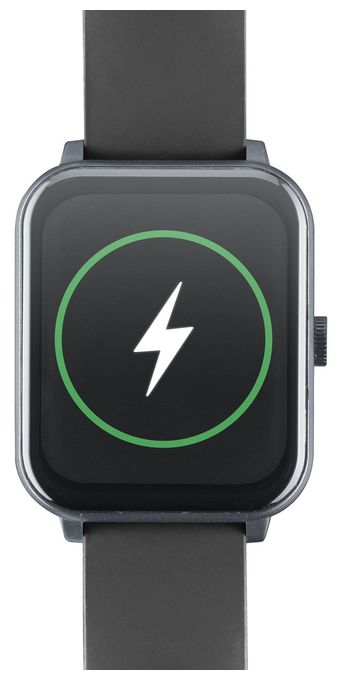 Digital Smartwatch Rechteckig IP67 168 h  ION Pro Square (Schwarz) 