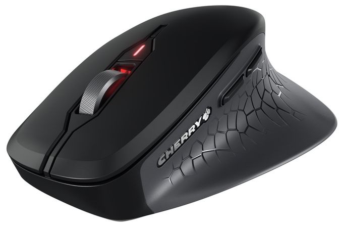 Heimbüro Tastatur RF Wireless 2.4 GHz  Stream Desktop Comfort (Schwarz) 