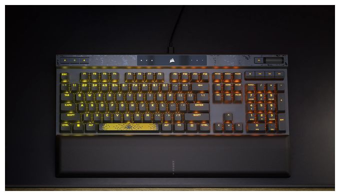 RGB-LED Gaming Tastatur USB  K70 Max (Schwarz) 