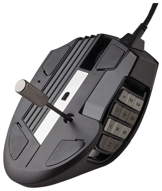 18000 DPI Gaming Maus Optisch  Scimitar RGB Elite (Schwarz) 