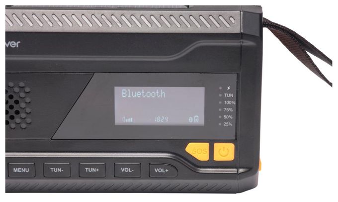 DAB+, FM Radio Tragbar  SCD-2033 (Schwarz) 