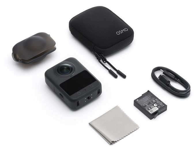 15520 x 7760 Pixel Aktion Kamera 120 MP  Osmo 360 Standard Combo (Schwarz) 