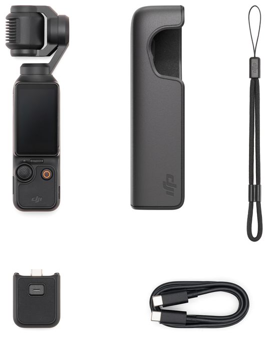 3840 x 2160 Pixel Aktion Kamera  Osmo Pocket 3 Standard (Schwarz) 
