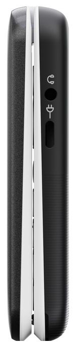 4G Smartphone 7,11 cm (2.8 Zoll) 2 MP Single SIM  Leva L20 (Schwarz, Weiß) 