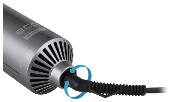 Warmluftbürste 1200 W  Modifica Hairbrush Moonstone (Grau) 