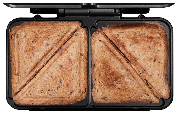 Sandwichmaker 700 W für 2 Sandwiches  S2120 Grande (Weiß) 