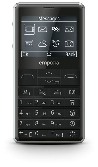 4G Smartphone 5,87 cm (2.31 Zoll) 2 MP Single SIM  Prime LTE (Schwarz) 