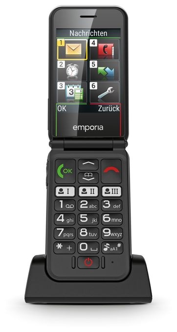 2G Smartphone 7,11 cm (2.8 Zoll)  SimpliCity glam (Weiß) 