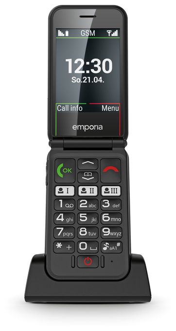 2G Smartphone 7,11 cm (2.8 Zoll)  SimpliCity glam (Weiß) 