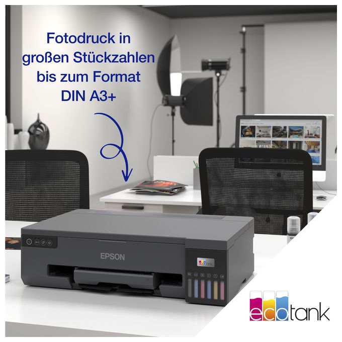 Foto Drucker 5760 x 1440 DPI  EcoTank ET-18100 (Schwarz) 