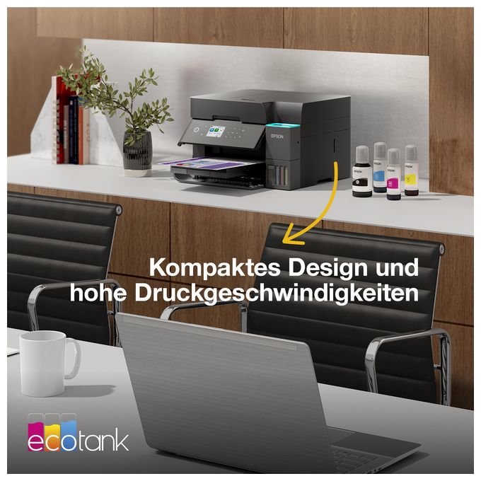 All in One A4 Tintenstrahl Drucker 4800 x 1200 DPI EcoTank ET-3950 