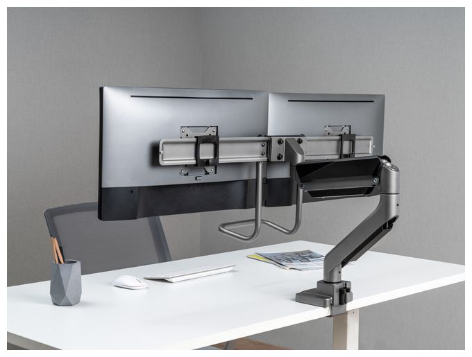 17"-32" Doppelmonitor-Tischhalterung 