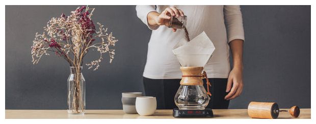 Elektronische Küchenwaage bis 3 kg Genauigkeit 0,1 g  Artista Coffee (Silber) 