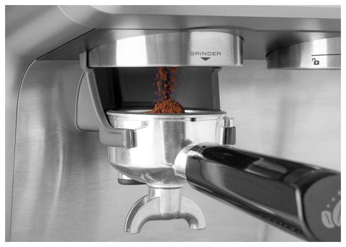 Siebträger Kaffeemaschine 15 bar 1550 W  Baricelo (Silber, Edelstahl) 