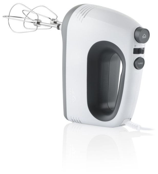 Handmixer 400 W 5 Stufen  Crema II (Grau, Weiß) 
