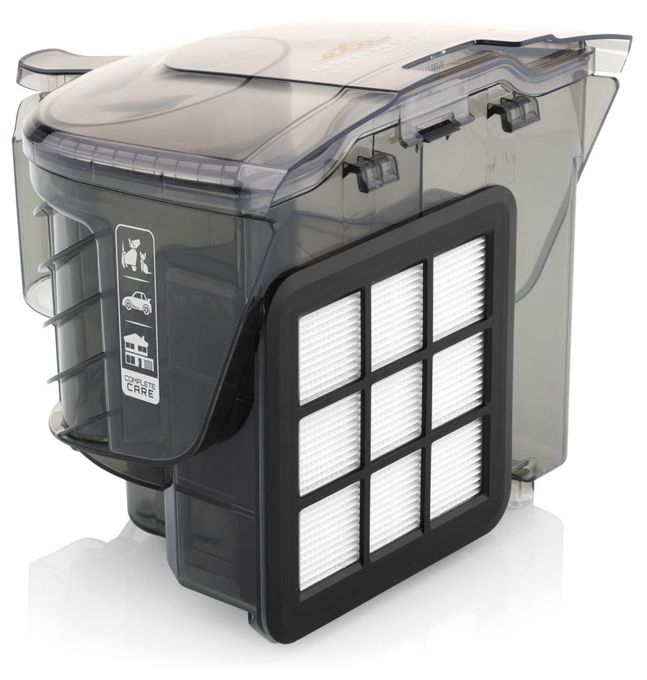 Bodenstaubsauger Beutellos 850 W HEPA (Schwarz, Gold, Silber) Grande Animal 