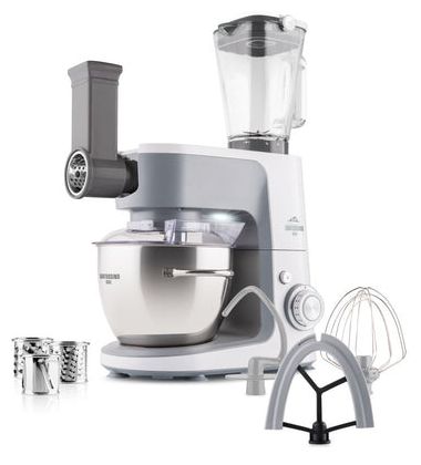 1200 W Küchenmaschine 4,5 l  Gratussino III (Weiß) 