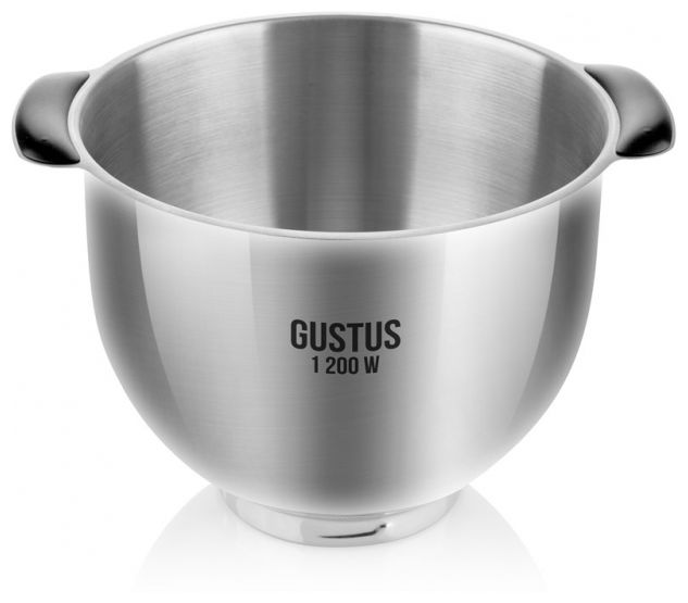 1200 W Küchenmaschine 5,5 l  Gustus IV Gulliver (Grau, Weiß) 