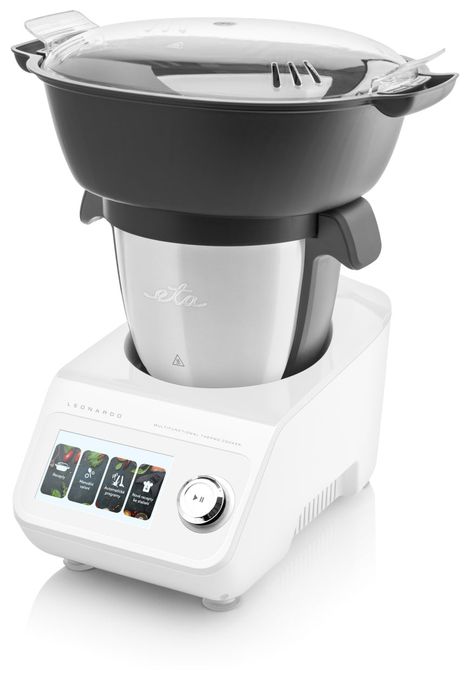 Küchenmaschine 3,5 l mit Waage  Leonardo (Weiß, Grau) 