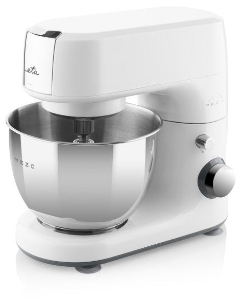 1000 W Küchenmaschine 4 l  Mezo III Bravo (Edelstahl, Weiß) 