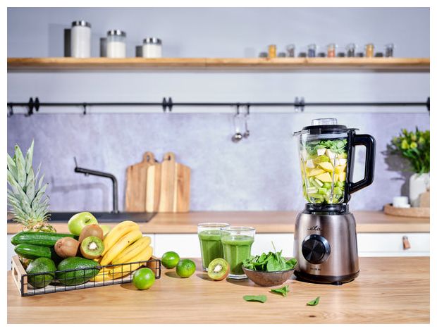 1,5 l Standmixer 3 Geschwindigkeiten 1200 W  Mira (Schwarz) 