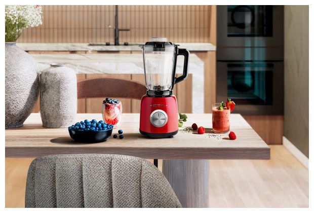 1,5 l Standmixer 3 Geschwindigkeiten 1200 W  Storio (Rot) 