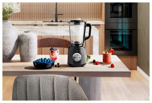 1,5 l Standmixer 3 Geschwindigkeiten 1200 W  Storio (Schwarz) 