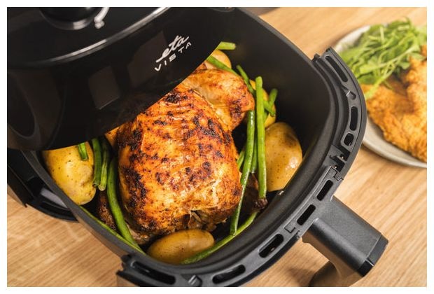 Heißluftfritteuse 4,3 l 1300 W  Vista (Schwarz) 