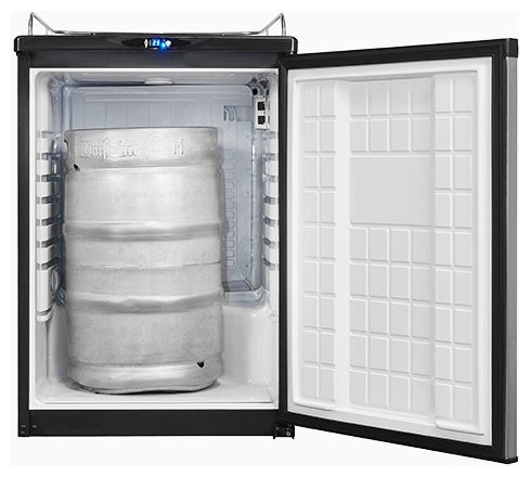163 l Tischkühlschrank EEK: G 173 kWh Jahr  BK160-HE-300G (Schwarz, Edelstahl) 